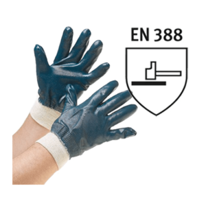 Nitrile Coated Grip Gloves Navy
