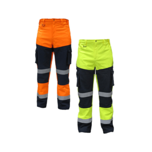 SNOW HAWK-CE Trousers Soft Shell High Vis