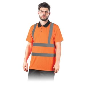 POLOROUTE-RL Polo T-Shirt High Vis