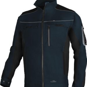 CLASSIC STRETCH Slim Work Jacket – Navy Blue Stretch (EN ISO 13688)