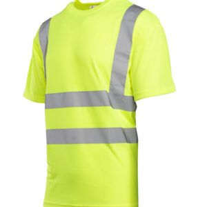 BRIXTON FLASH Hi-Vis T-Shirt – Orange/Yellow (EN ISO 20471 Class 2)