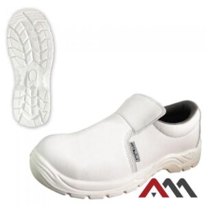 BPwhite Safety Shoes – White Steel Toe (S1 SRC)