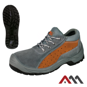 BPZvent Safety Shoes – Grey Steel Toe (S1)