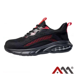 BTEX AIRBAG Safety Shoes – Black Steel Toe (S1 SRC)