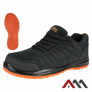 BTEX MF Safety Shoes – Black Composite Toe (S1)