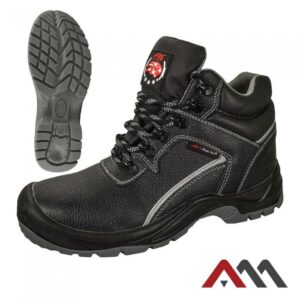 BTHREF Safety Shoes – Black Steel Toe (SB)