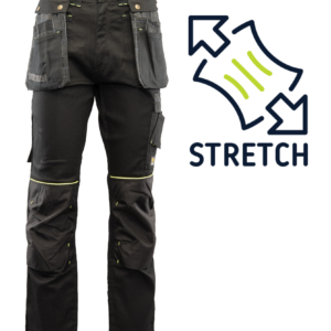 SEVEN KINGS DIAMANT Work Trousers – Stretch Polyester (EN ISO 13688)