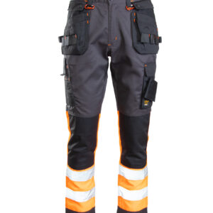SEVEN KINGS FLASH Hi-Vis Work Trousers – Orange (Reflective)