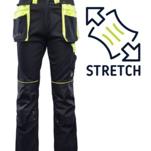 SEVEN KINGS SOLAR Work Trousers – Stretch Polyester (EN ISO 13688)