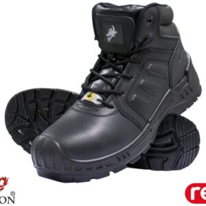 BC TITAN HARX Safety Boots - Black S3, Oil-Resistant Anti-Slip Sole (REIS)